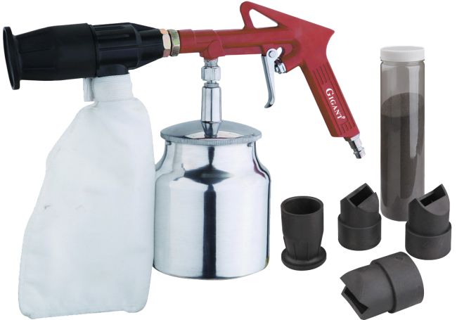 Przejdź do produktu Pistolet do piaskowania z odzyskiem piasku GIGANT GT-06