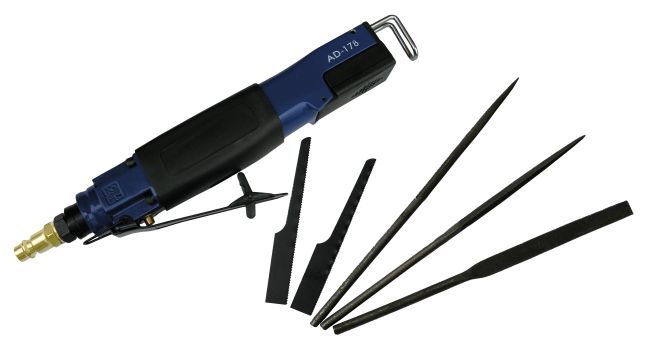 Przejdź do produktu Wyrzynarka z zestawem pilników AD-178