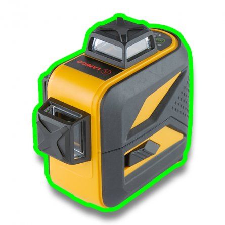 Przejdź do produktu Lamigo CROSS 3DG 130239 laser samopoziomujący 3x360° z zieloną wiązką + statyw STL180T aluminiowy, 65-180 cm z kolumną na korbę