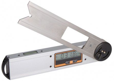 Przejdź do produktu Lamigo KE-23 440077 kątomierz elektroniczny w ergonomicznej obudowie, urządzenie umożliwia pomiar bezwzględny oraz względny, posiada funkcję HOLD