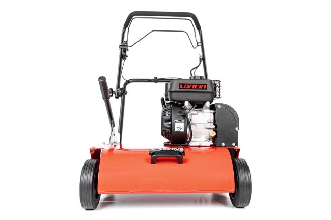 Przejdź do produktu Cedrus Premium CEDWR46L-R WR46L-R wertykulator spalinowy, aerator bez kosza, szerokość 46 cm, silnik Loncin 196 cm³, 32 noże, idealny do usuwania warstwy filcu i napowietrzania gleby