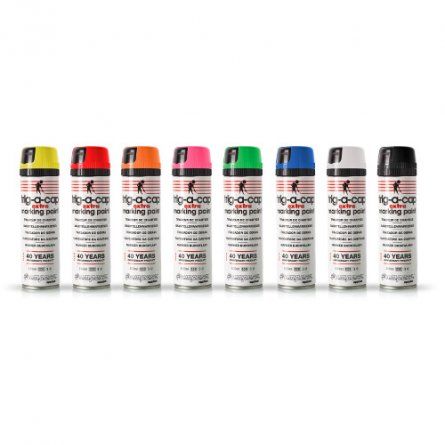 Przejdź do produktu Lamigo Trig-A-Cap EXTRA 314523 farba odblaskowa żółta w aerozolu, receptura oparta na rozpuszczalniku, nie zawiera chlorofluoro-węglowodorów, kadmu ani ołowiu