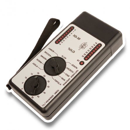 Przejdź do produktu Lamigo XD-30 451307 wilgotnościomierz do drewna, miernik wilgoci, elektroniczny, zakres od 6% do 30% wilgotności bezwzględnej