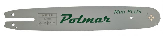 Przejdź do produktu Polmar PLUS 14HU13LP prowadnica 14” x 3/8” x 1.3 mm x 52DL LoPro do pilarki HUSQVARNA i nie tylko, 52 ogniwa