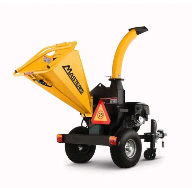 Przejdź do produktu MasterCut AU-DGS1501 rozdrabniacz spalinowy do gałęzi do 120 mm mocna maszyna do rozdrabniania gałęzi, krzewów i odpadów ogrodowych profesjonalny sprzęt ogrodowy