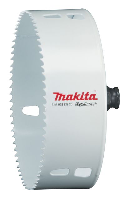 Przejdź do produktu Makita E-04058 otwornica BiM 140 mm system Ezychange, idealna do metalu, stali nierdzewnej Inox, aluminium, metali nieżelaznych, drewna i tworzywa sztucznego