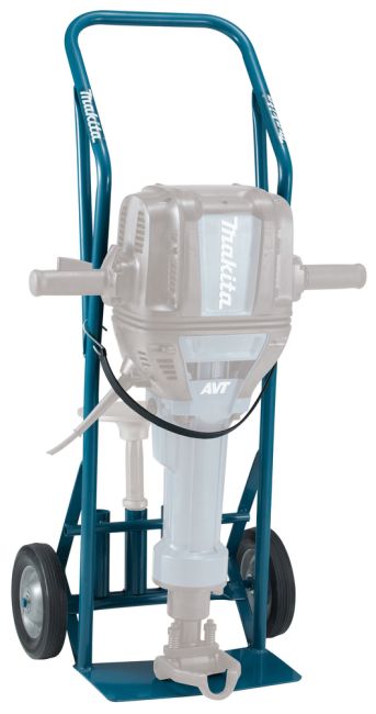 Przejdź do produktu Makita D-54972 wózek transportowy do młota wyburzeniowego HM1812 HM1810, idealny do wygodnego składowania i przenoszenia młota
