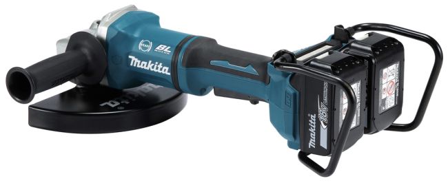 Przejdź do produktu Makita DGA900Z szlifierka kątowa akumulatorowa LXT 2x18V, 230 mm, bez akumulatora ładowarki, z silnikiem bezszczotkowym, hamulcem elektrycznym oraz bezpiecznym włącznikiem łopatkowym