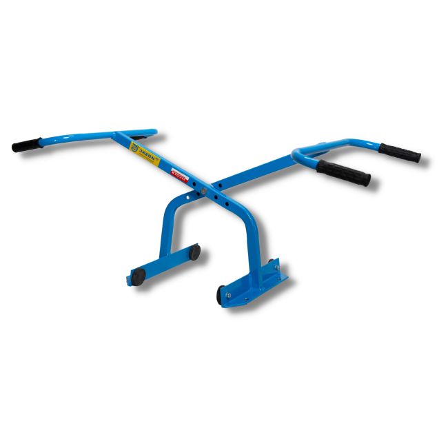 Przejdź do produktu Jazon CHP1U chwytak poprzeczny, kleszcze uniwersalne do przenoszenia krawężników łukowych i prostych oraz przy doposażeniu w wąsy do płyt ażurowych, szerokość łapy 35 cm, nośność do 100 kg, obsługa na dwie osoby