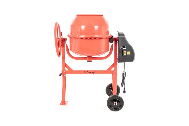 Przejdź do produktu Faworyt AIB140 betoniarka budowlana 140 L, indukcyjna 550 W 230V 50Hz, przeznaczona do zapraw, betonu oraz mieszanek budowlanych, model ten sprawdzi się zarówno na placu budowy, jak i przy pracach przydomowych
