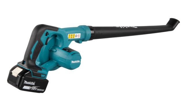Przejdź do produktu Makita DUB186Z dmuchawa 18V LXT, 68m/s, 3.2m³/min, bez akumulatora i ładowarki, jest kompaktowa, ma długą dyszę wydmuchu do wszechstronnego zastosowania