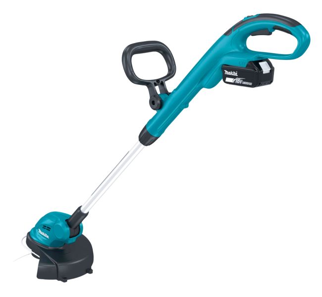 Przejdź do produktu Makita DUR181Z podkaszarka 18V LXT, 7800obr./min, bez akumulatora i ładowarki, poręczna, kompaktowa do przycinania trawy