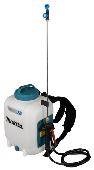 Przejdź do produktu Makita DUS108Z opryskiwacz plecakowy 18V Li-ion LXT, 10L, bez akumulatora i ładowarki, łatwy w użytkowaniu, lekki do przenoszenia, a do tego bardzo cichy