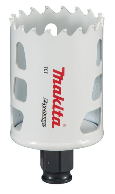 Przejdź do produktu Makita E-06725 otwornica uniwersalna T.C.T 51 mm, Ezychange, do wiertarki, do różnych materiałów, np. metalu, stali nierdzewnej Inox, drewna, tworzywa sztucznego i innych