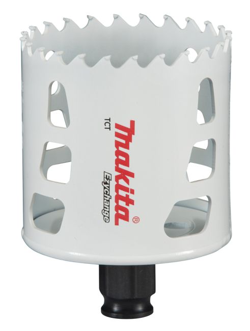 Przejdź do produktu Makita E-06769 otwornica uniwersalna T.C.T 67 mm, Ezychange, do wiertarki, do różnych materiałów, np. metalu, stali nierdzewnej Inox, aluminium, drewna, tworzywa sztucznego i innych