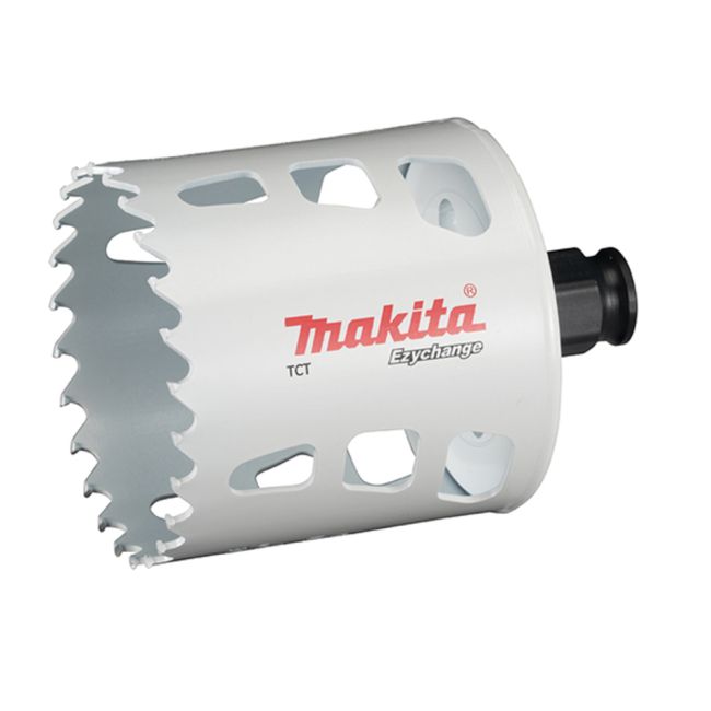 Przejdź do produktu Makita E-06769 otwornica uniwersalna T.C.T 67 mm, Ezychange, do wiertarki, do różnych materiałów, np. metalu, stali nierdzewnej Inox, aluminium, drewna, tworzywa sztucznego i innych