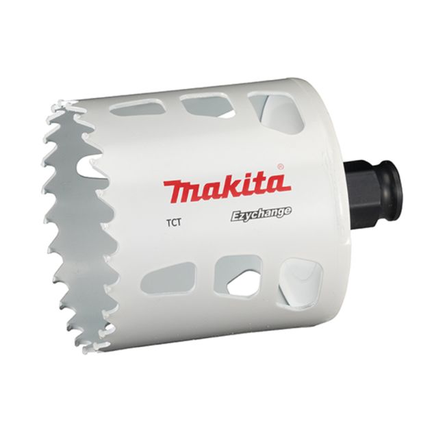 Przejdź do produktu Makita E-06775 otwornica uniwersalna T.C.T 68 mm, Ezychange, do wiertarki, do różnych materiałów, np. metalu, stali nierdzewnej Inox, aluminium, drewna, tworzywa sztucznego i innych