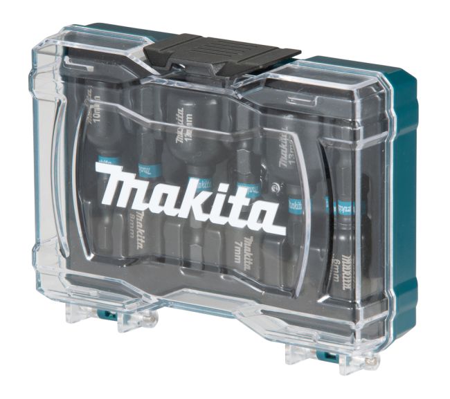 Przejdź do produktu Makita E-15768 zestaw nasadek HEX 1/4", Impact Black, 50 mm, 6 szt., 6 / 7/ 8 / 10 /12 /13 mm, do wkrętarki udarowej