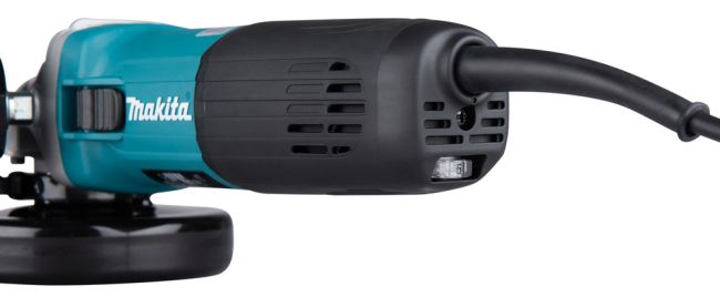 Przejdź do produktu Makita GA5040C szlifierka kątowa elektryczna, sieciowa, 1400 W, 125 mm, 2800 - 11000 obr./min, ma funkcję anty-restart, jest mała i kompaktowa