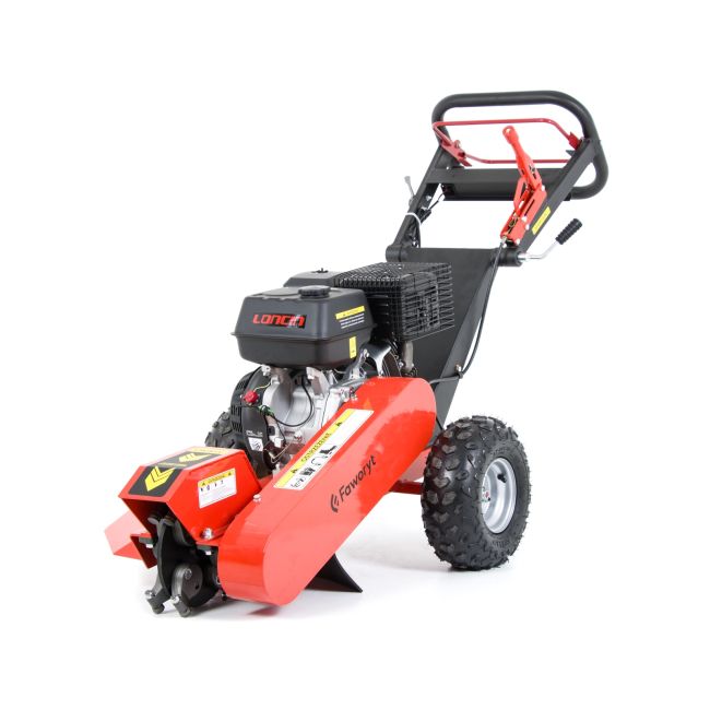 Przejdź do produktu Faworyt AF15 frezarka spalinowa do pni, 420cc loncin 9 kw, karczownik do korzeni, wyposażona w tarczę o średnicy 300 mm, która umożliwia usuwanie pni z maksymalną głębokością roboczą do 23,5 cm