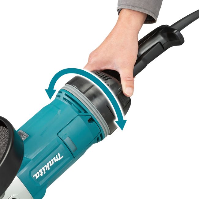Przejdź do produktu Makita GA9070X1 szlifierka kątowa sieciowa, elektryczna 2800 W, tarcza 230 mm, 6600 obr./min, bardzo wydajna, idealna do cięcia i szlifowania