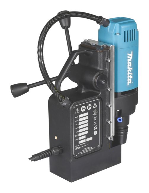 Przejdź do produktu Makita HB350 wiertarka magnetyczna elektryczna, sieciowa, 12 - 35 mm, 850 obr./min, bardzo wytrzymała, lekka i solidna, idealna do wiercenia w elementach stalowych i metalowych