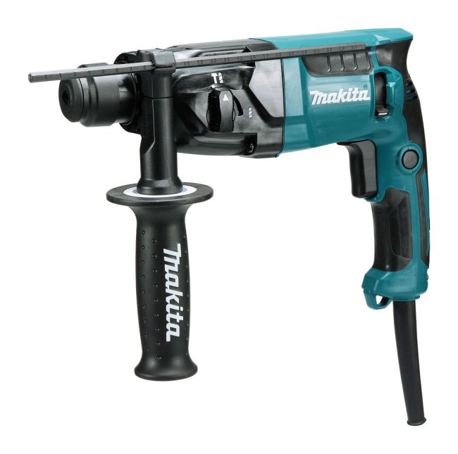 Przejdź do produktu Makita HR1840 młotowiertarka elektryczna, sieciowa 470W, do betonu, drewna i do stali, z wiertłem SDS-Plus, energia udaru to 1,4 J, można wiercić z udarem i bez, jest kompaktowa, wydajna, lekka i łatwa w użyciu