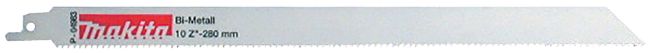 Przejdź do produktu Makita P-04983 brzeszczot bimetalowy, 10 TPI, 280 x 0,9 mm, 5 szt., do piły szablastej JR3070CT i piły posuwowej DJR183 i JR103D, idealny do do rur żeliwnych i stalowych, metali, drewna i innych