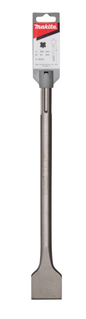 Przejdź do produktu Makita P-16302 dłuto szerokie, przecinak 50 x 360 mm, SDS-MAX, do młota udarowego HM0871C, HM1111C, HM1213C, HM1214C i innych