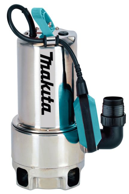 Przejdź do produktu Makita PF1110 pompa głębinowa, zanurzeniowa, elektryczna 1100 W, do wody, wydajność 240 l/min, obudowa ze stali nierdzewnej, jest trwała, kompaktowa i łatwa w obsłudze