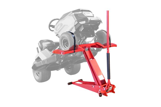 Przejdź do produktu Partner 990461 podnośnik hydrauliczny, serwisowy do traktorków i riderów Cliplift, dopuszczalny ciężar 800 kg