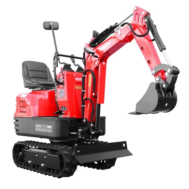Przejdź do produktu Hecht 2710 mini koparka spalinowa, gąsiennicowa, 4-suw 306 cm3, stworzona do wykopów, prac instalacyjnych oraz robót ziemnych na mniejszych placach budowy