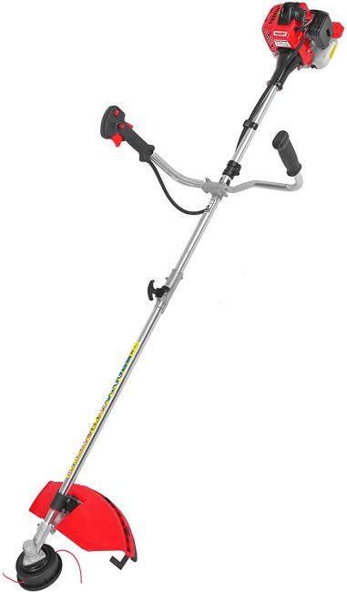 Przejdź do produktu Hecht 128 BTS kosa spalinowa wykaszarka, silnik 2-suwowy 25,4 cm3, moc 1 KM, z nożem na wyposażeniu, sprawdza się przy ogrodzeniach, ścianach budynków, krawężnikach, wokół drzew, krzewów oraz na terenach o nierównym podłożu