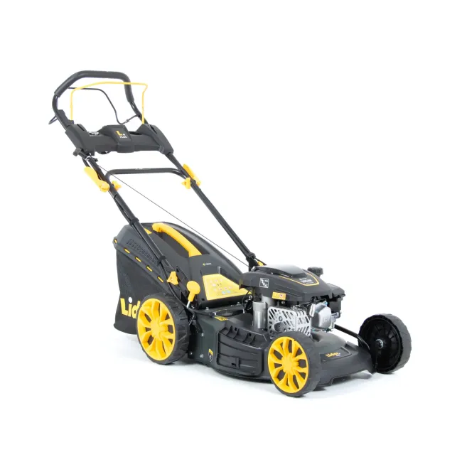 Przejdź do produktu Lider Plus DKP18N150E-4W1 kosiarka spalinowa z napędem, szerokość 46 cm, silnik Ducar 150 cm3 3,67 KM, dzięki niej pielęgnacja trawnika staje się szybsza i wygodniejsza