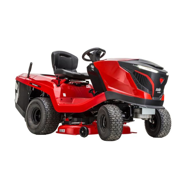 Przejdź do produktu Solo by AL-KO T22-105.4 HD-A V2 traktorek ogrodowy spalinowy PREMIUM, silnik 700 V2 12,2 kW, idealne połączenie mocy, komfortu i intuicyjnej obsługi. Wsiadasz, uruchamiasz i po prostu jedziesz – reszta dzieje się sama