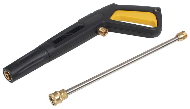 Przejdź do produktu Cedrus 560342/01 pistolet ciśnieniowy nowy typ do myjki ciśnieniowej MC150, zapewnia wygodną obsługę urządzenia oraz pełną kompatybilność z dedykowanym modelem myjki
