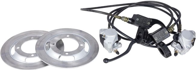 Przejdź do produktu Mastercut MC370-17 tarcze hamulcowe do traktora jednoosiowego MC370 para, wymiana zużytych tarcz pozwala odzyskać skuteczność hamowania i pełną kontrolę nad maszyną podczas prac w ogrodzie, gospodarstwie czy na nierównym terenie