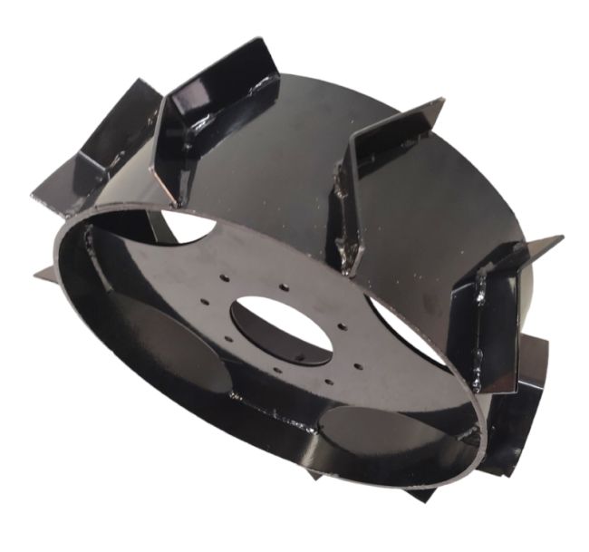 Przejdź do produktu Mastercut MC370-19 koła metalowe do traktora jednoosiowego MC370, 55 cm, para, zostały stworzone z myślą o wymagających pracach uprawowych, gdzie liczy się maksymalna przyczepność i skuteczne przeniesienie mocy na podłoże
