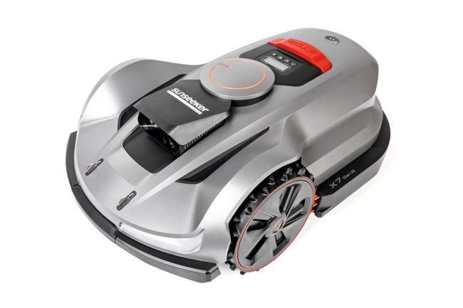 Przejdź do produktu Sunseeker Elite X7 GEN 2 RTK kosiarka automatyczna Cedrus robot koszący do 3000 m2, pracuje bez przewodu ograniczającego oraz bez konieczności montażu anteny RTK, co znacząco ułatwia instalację i codzienne użytkowanie