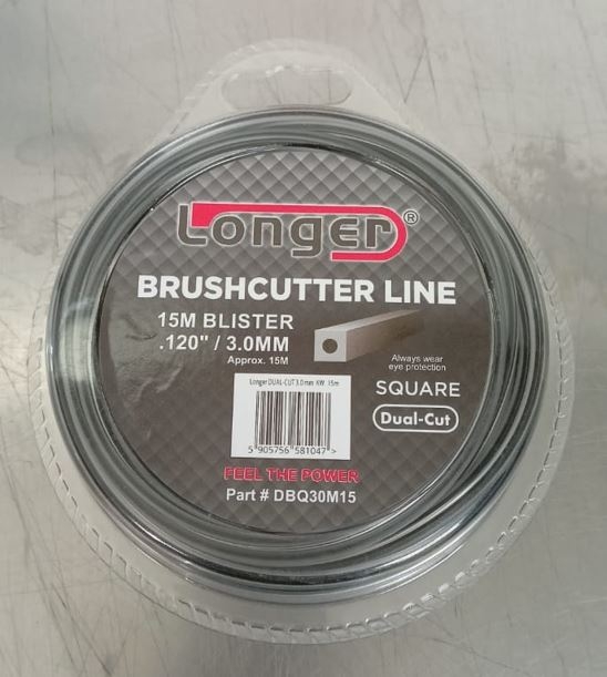 Przejdź do produktu Polmar żyłka tnąca BLISTER DUAL CUT, 2,4 mm 15 m, kwadrat, do kosy spalinowej, wygodny wybór do regularnego koszenia trawy i pielęgnacji terenów zielonych