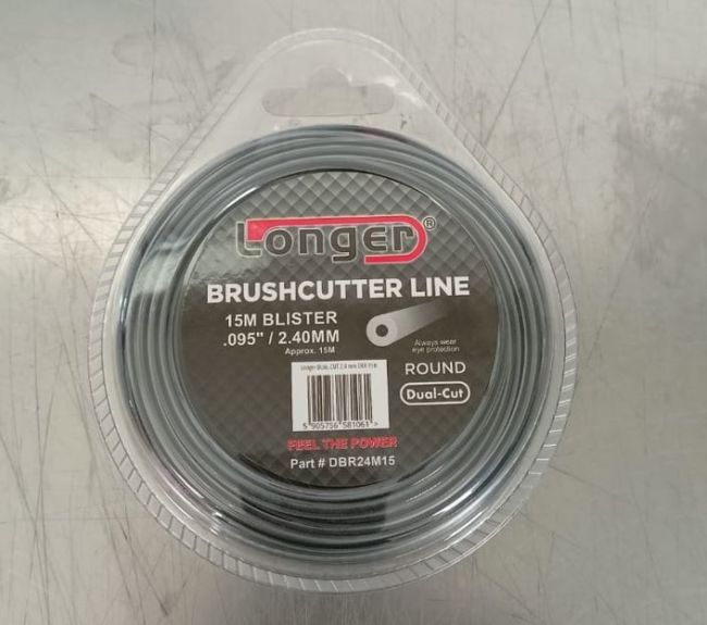 Przejdź do produktu Polmar żyłka tnąca BLISTER DUAL CUT, 1,6 mm 15 m, okrągła, do kosy spalinowej, wygodny wybór do regularnego koszenia trawy i pielęgnacji terenów zielonych