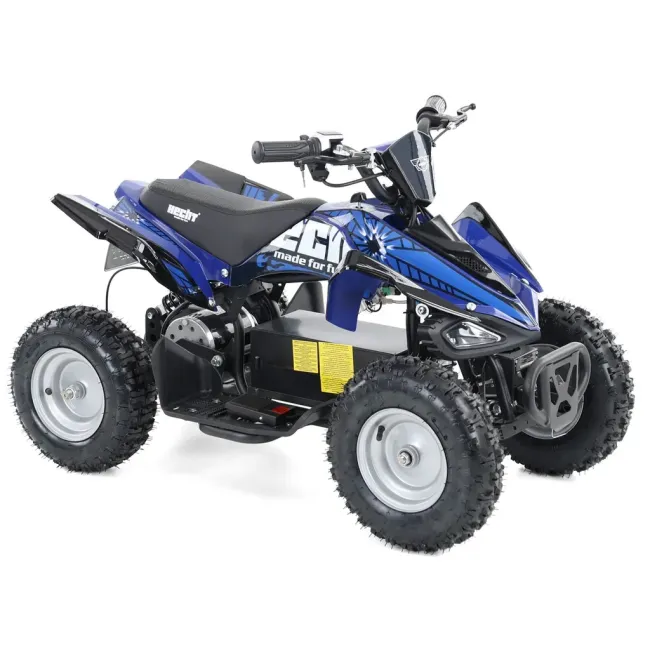 Przejdź do produktu Hecht 54100 blue quad akumulatorowy z metalową ramą, 25 km/h, 36 V 12 Ah, 1000 W, Brak spalin i niski poziom hałasu sprawiają, że jazda jest przyjemniejsza również dla otoczenia