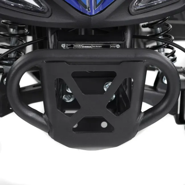 Przejdź do produktu Hecht 54100 blue quad akumulatorowy z metalową ramą, 25 km/h, 36 V 12 Ah, 1000 W, Brak spalin i niski poziom hałasu sprawiają, że jazda jest przyjemniejsza również dla otoczenia