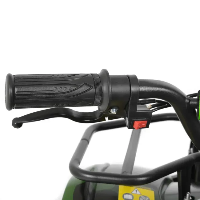 Przejdź do produktu Hecht 56100 army quad akumulatorowy, 25 km/h, 36 V 12 Ah, 1000 W, brak spalin i niski poziom hałasu sprawiają, że jazda jest przyjemniejsza również dla otoczenia