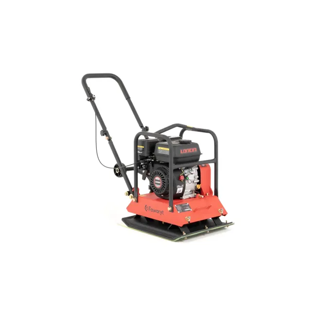 Przejdź do produktu Faworyt CZS80 zagęszczarka spalinowa 80 kg z silnikiem Loncin 196 cm3 4.1kW, to praktyczne rozwiązanie dla osób, które oczekują skutecznego zagęszczania, dobrej wydajności i łatwej obsługi w jednym urządzeniu