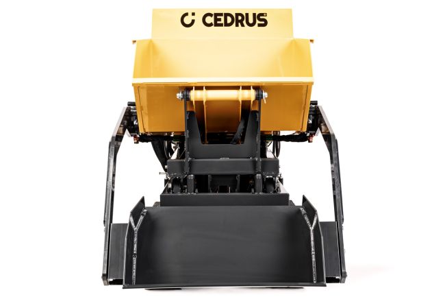 Przejdź do produktu Cedrus CEDTR500GE-HD-L TR500GE-HD-L transporter spalinowy gąsiennicowy z ładowaczem, silnikiem Loncin 270 cm³ i ładownością 500 kg, zaprojektowany z myślą o pracach ogrodowych, gospodarczych, budowlanych i porządkowych
