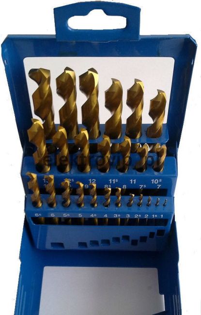 Przejdź do produktu ZESTAW DO METALU MAKITA HSS-G DIN338 25 szt. TYTAN