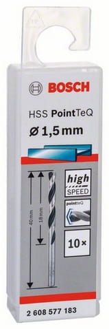 Przejdź do produktu WIERTŁO SPIRALNE HSS POINTTEQ 1,5 MM 2608577183
