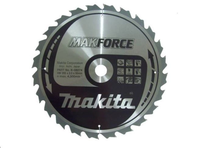 Przejdź do produktu TARCZA TNĄCA MAKITA MAKFORCE 190mm K2,2  Z60