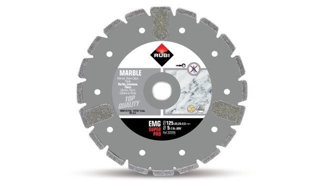 Przejdź do produktu Tarcza diamentowa do marmuru EMG 125 SUPERPRO